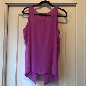 Purple Express Open Back Tank